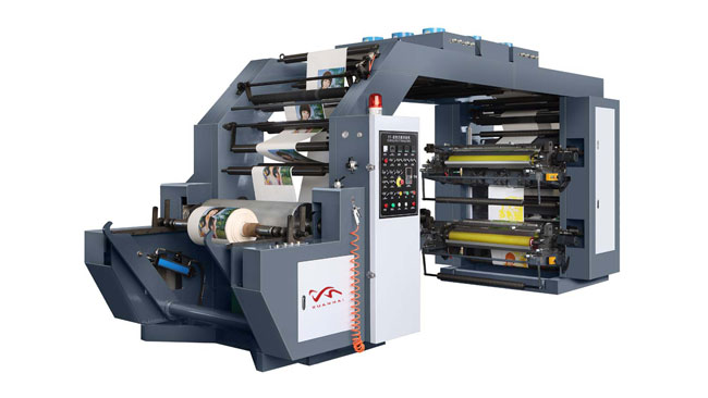 Four Color Overlapping Type Synchronous Belt High Speed Printing Machine