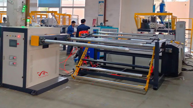 PE Air Bubble Film Making Machine