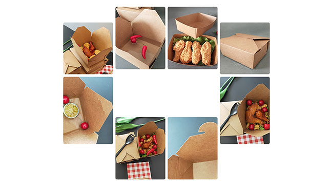Máquina formadora y montadora automática de cajas de papel para hamburguesas y almuerzos de alta velocidad ZF-800 PLUS