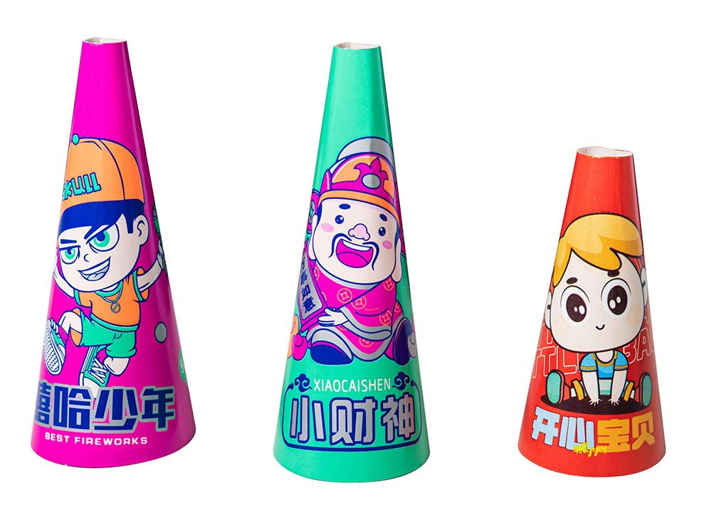 Automatic Disposable Ice Cream Cone Paper Wrapper and Firework Wrapper Making Machine