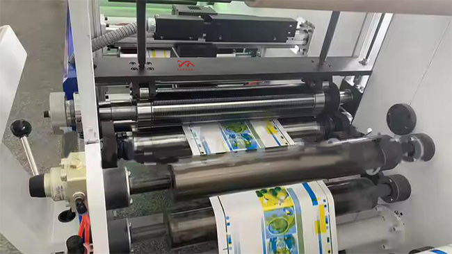 Full automatic 2 4 6 8 10 Colors Unit Type 3ply plastic label Flexographic Flexo Printing Machine